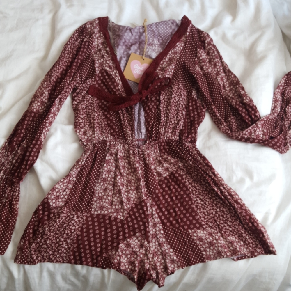 BNWT Long-sleeve Romper